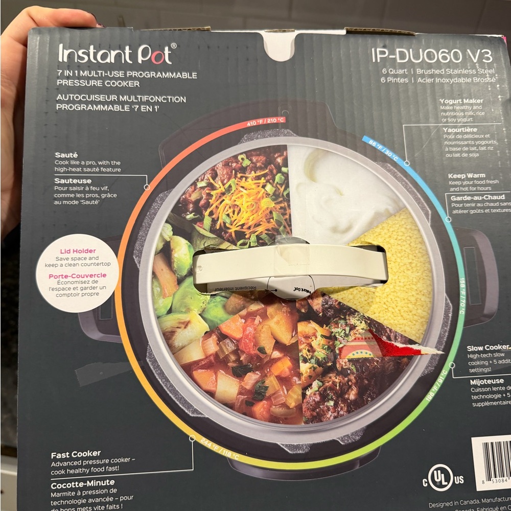 NWT‼️Instant Pot 7-in-1 Pressure Cooker - Picture 2 of 4